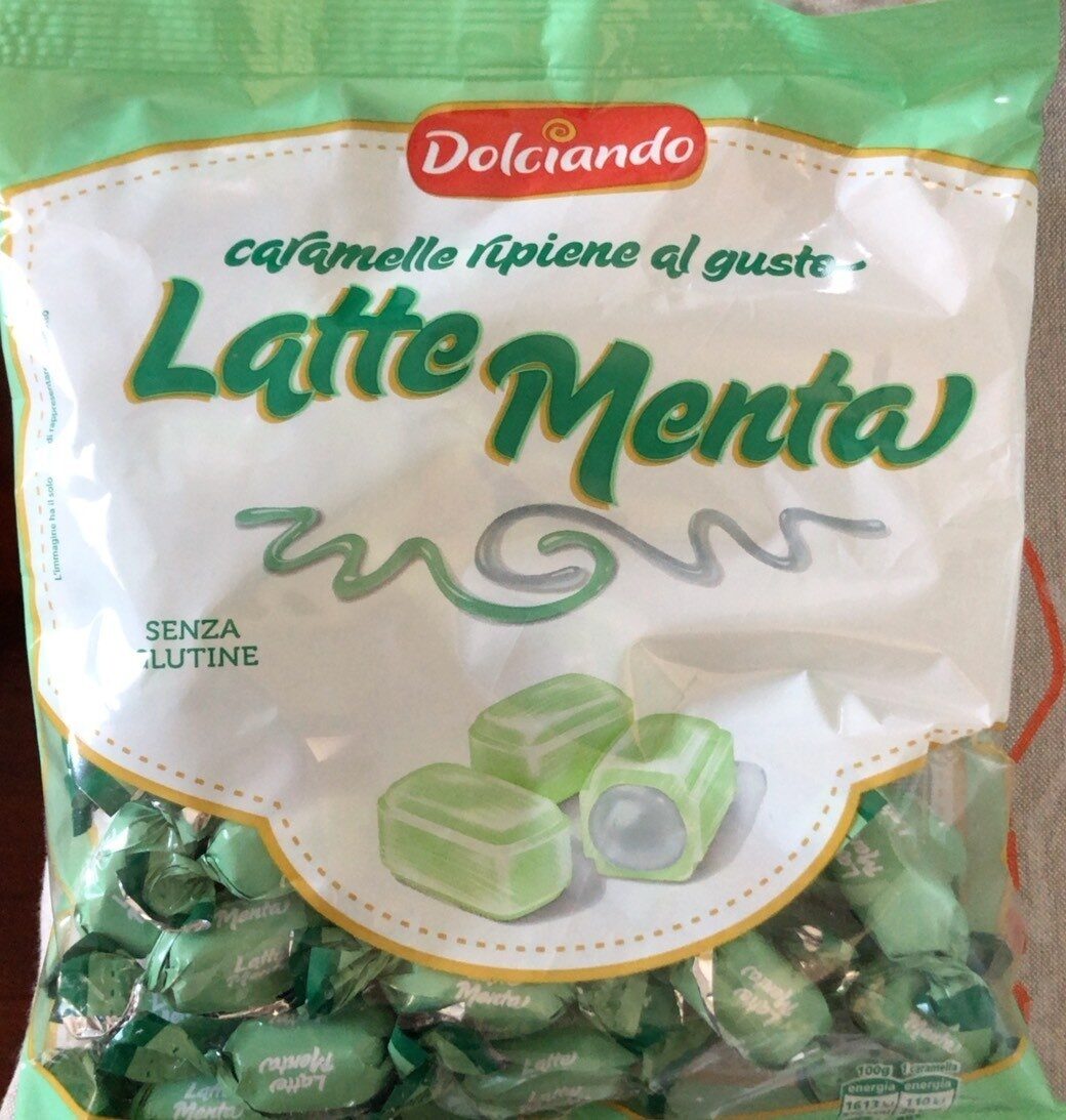 Caramelle ripiene al gusto Latte Menta - Produkt - it