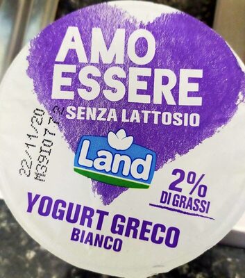 Yogurt greco bianco - Product - it