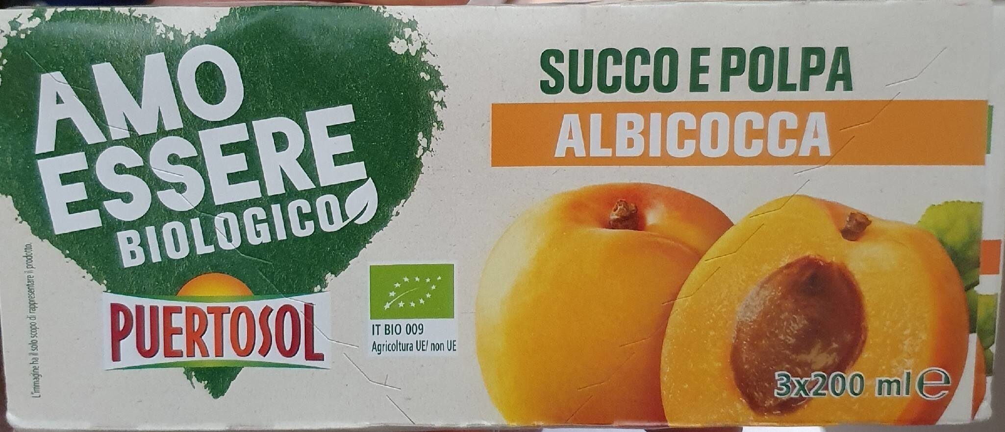 Succo e Polpa "Amo Essere" Albicocca - Produkt - it