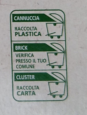 Succo e Polpa "Amo Essere" Albicocca - Instrucciones de reciclaje y/o información de embalaje - it