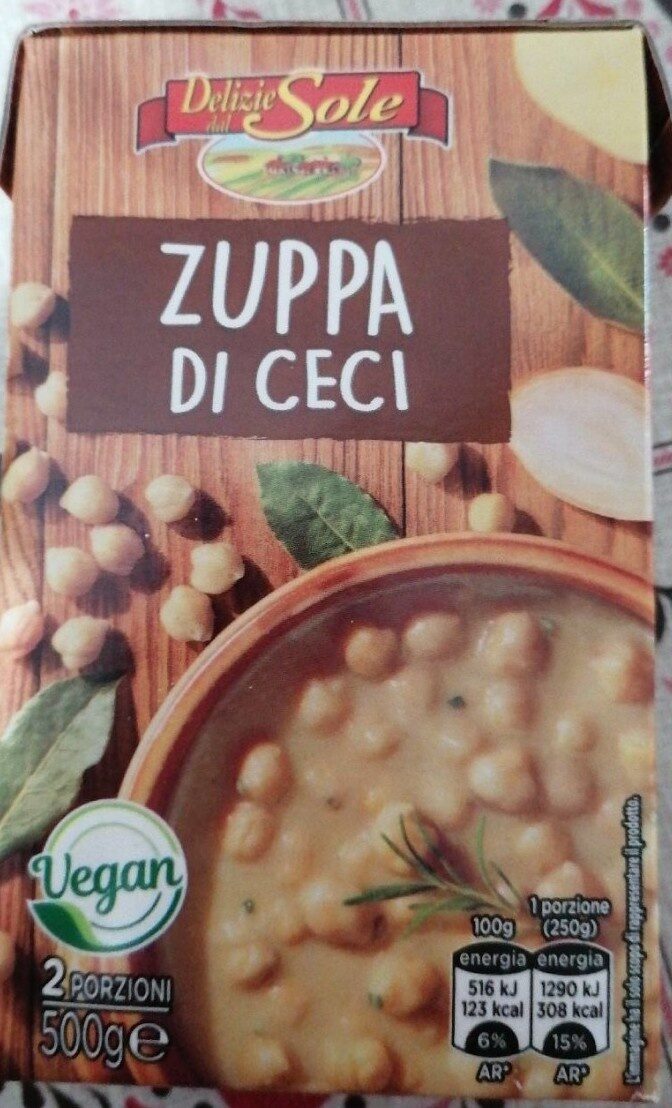 Zuppa di ceci - Produkt - it