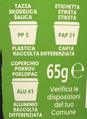 Pronti e Via Noodles, Verdure - Recycling instructions and/or packaging information - it