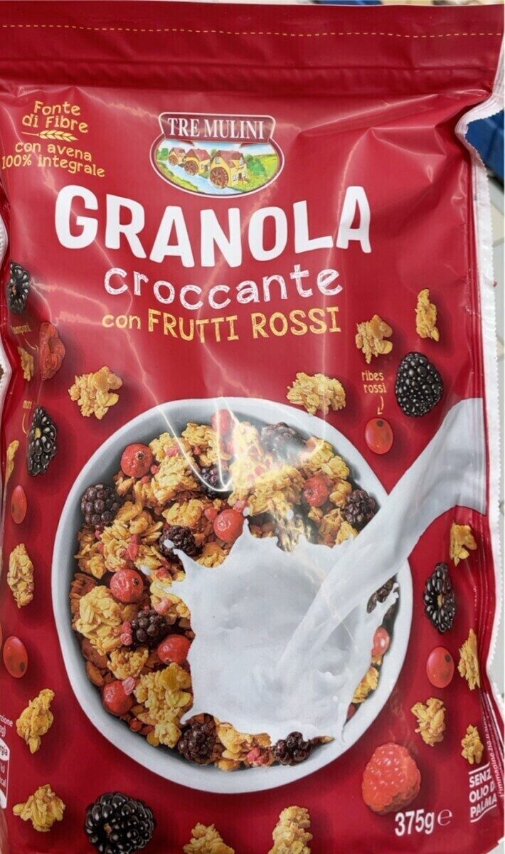 Granola croccante con frutti rossi - Prodotto
