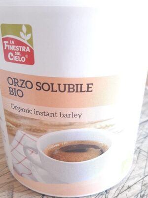 Orzo Solubile bio - Nutrition facts - es