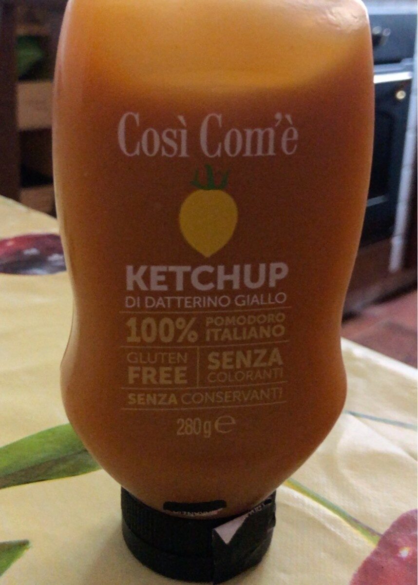 Ketchup di datterino giallo - Prodotto