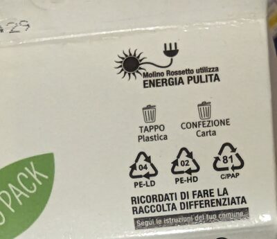 Organic Dark Chocolate Orzo rice - Istruzioni per il riciclaggio e/o informazioni sull'imballaggio - en