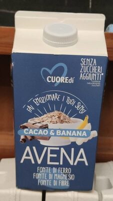 Avena Cacao e Banana - Prodotto