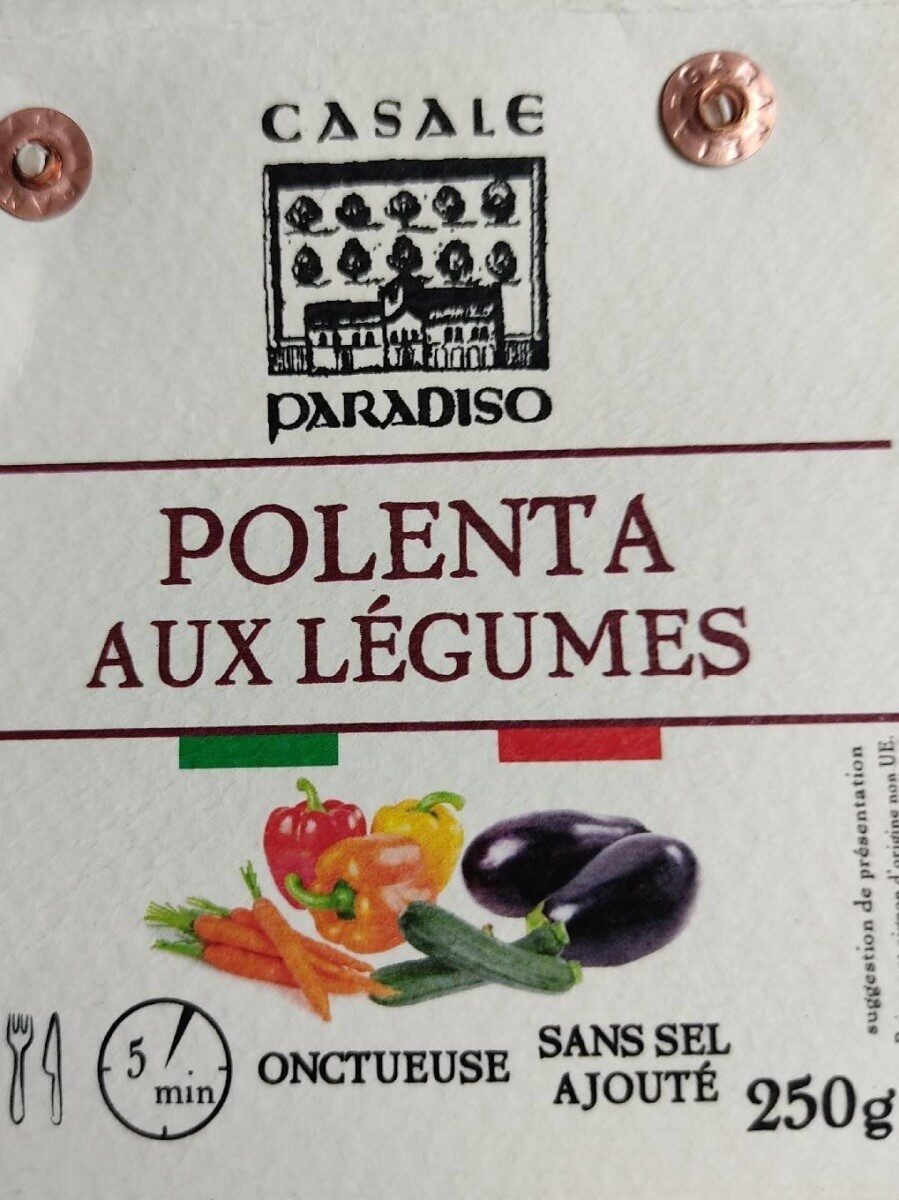 Polenta aux légumes - Product - fr