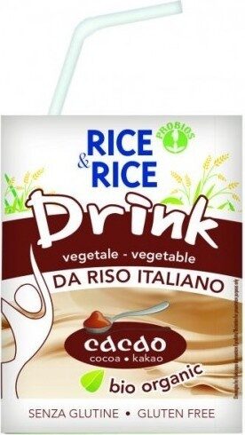 Drink vegetale da riso italiano - cacao - Produit