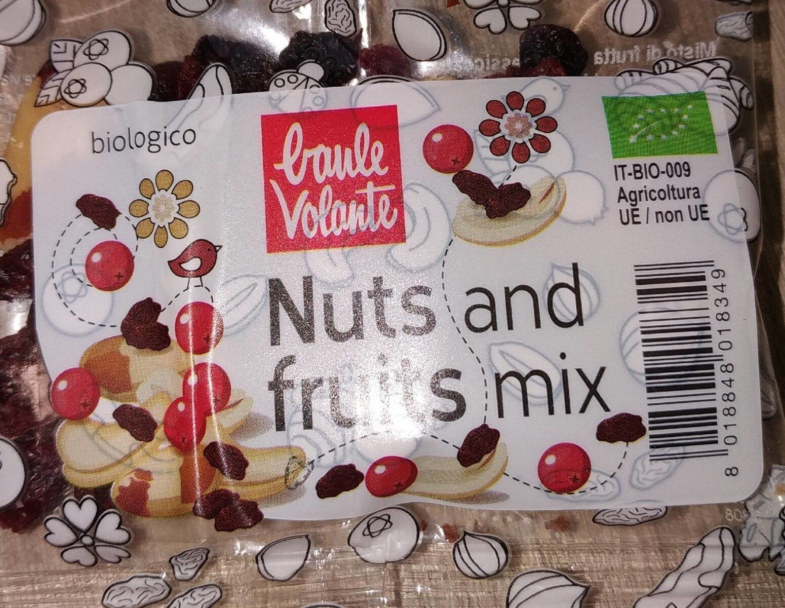 Nuts and fruits mix - Prodotto