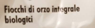Fiocchi di orzo integrale - Ingredients - it