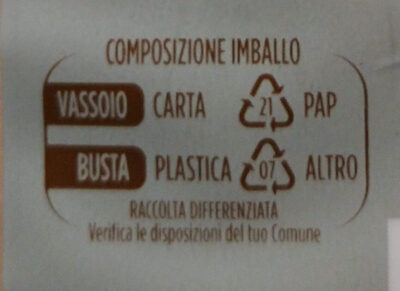 La pinsa croccante dal cuore morbido - Recycling instructions and/or packaging information - it