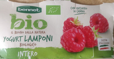 Yogurt lamponi biologico intero - Product - it