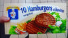10 Hamburgers di bovino surgelati - Prodotto