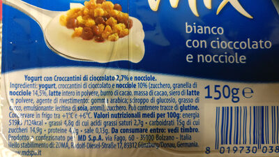 Yougurt mix - Ingredienser - it