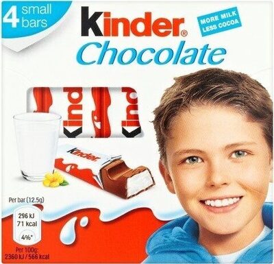 Kinder Chocolate - Producte - en
