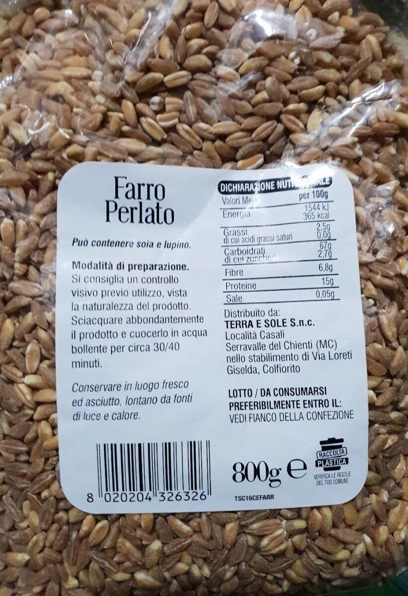 Farro Perlato - Product - it