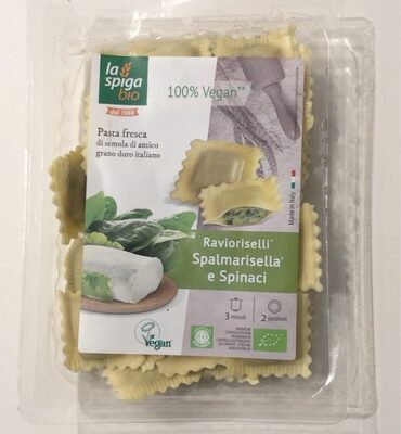 Ravioriselli Spalmarisella e Spinaci - Prodotto