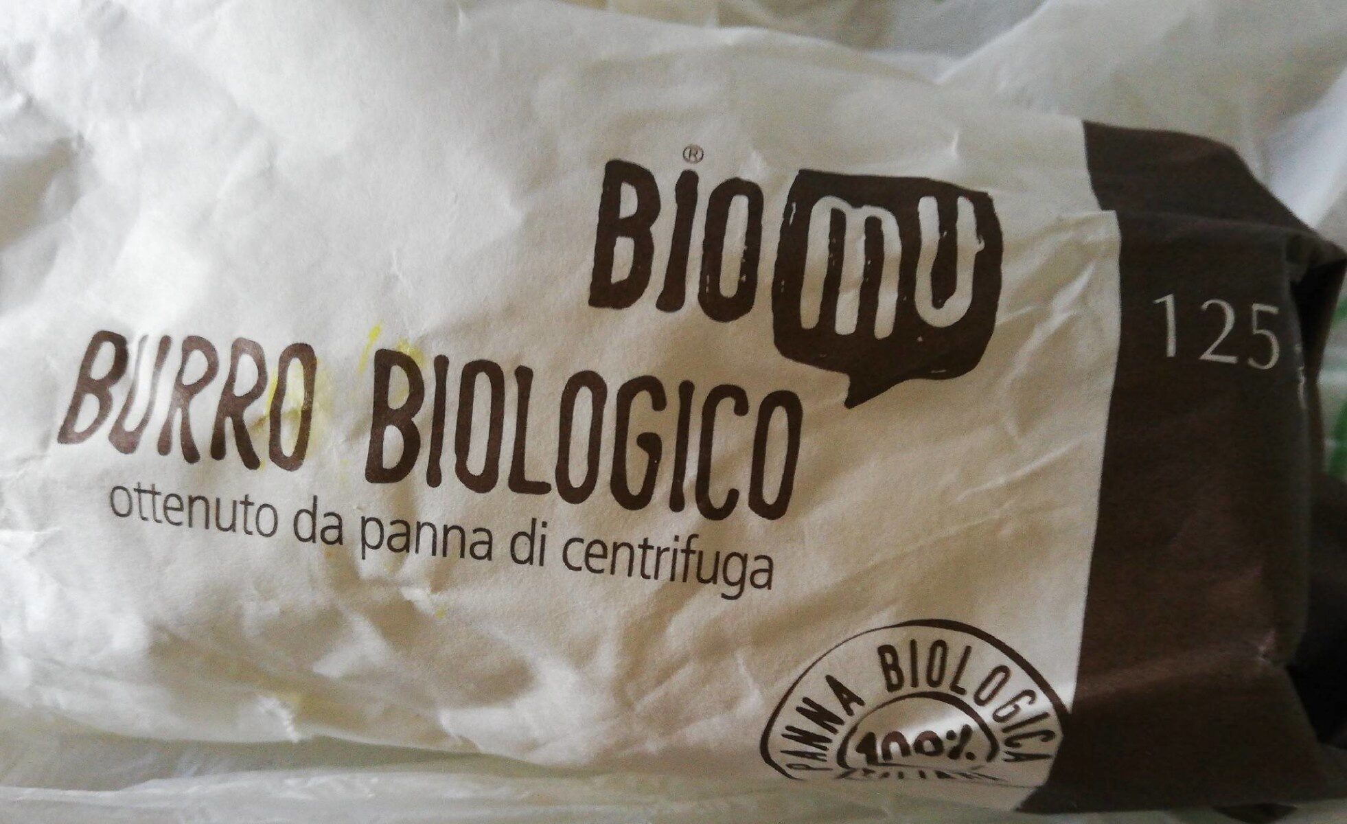 Burro biologico - Prodotto