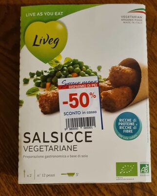 Salsicce vegetariane - Prodotto
