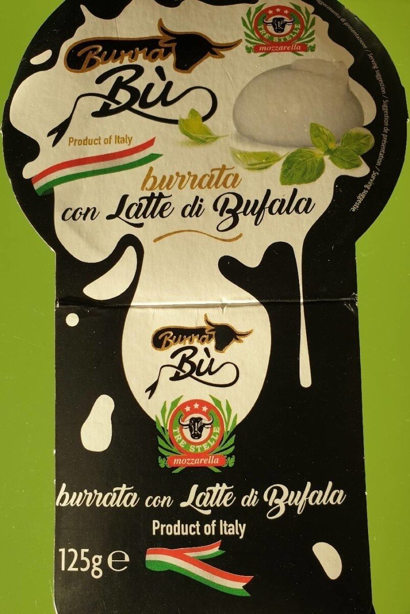 Burrata con Latte di Bufala - Product - it