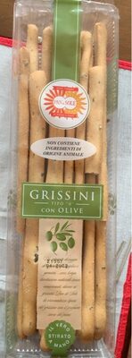 Grissini tipo 0 con olive - Produkt - fr