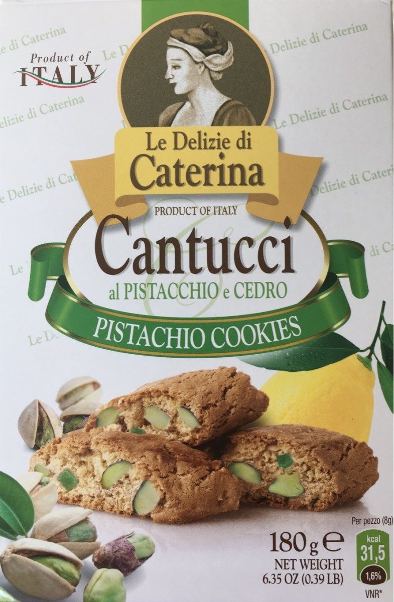 Cantucci al pistacchio e cedro - Product - fr