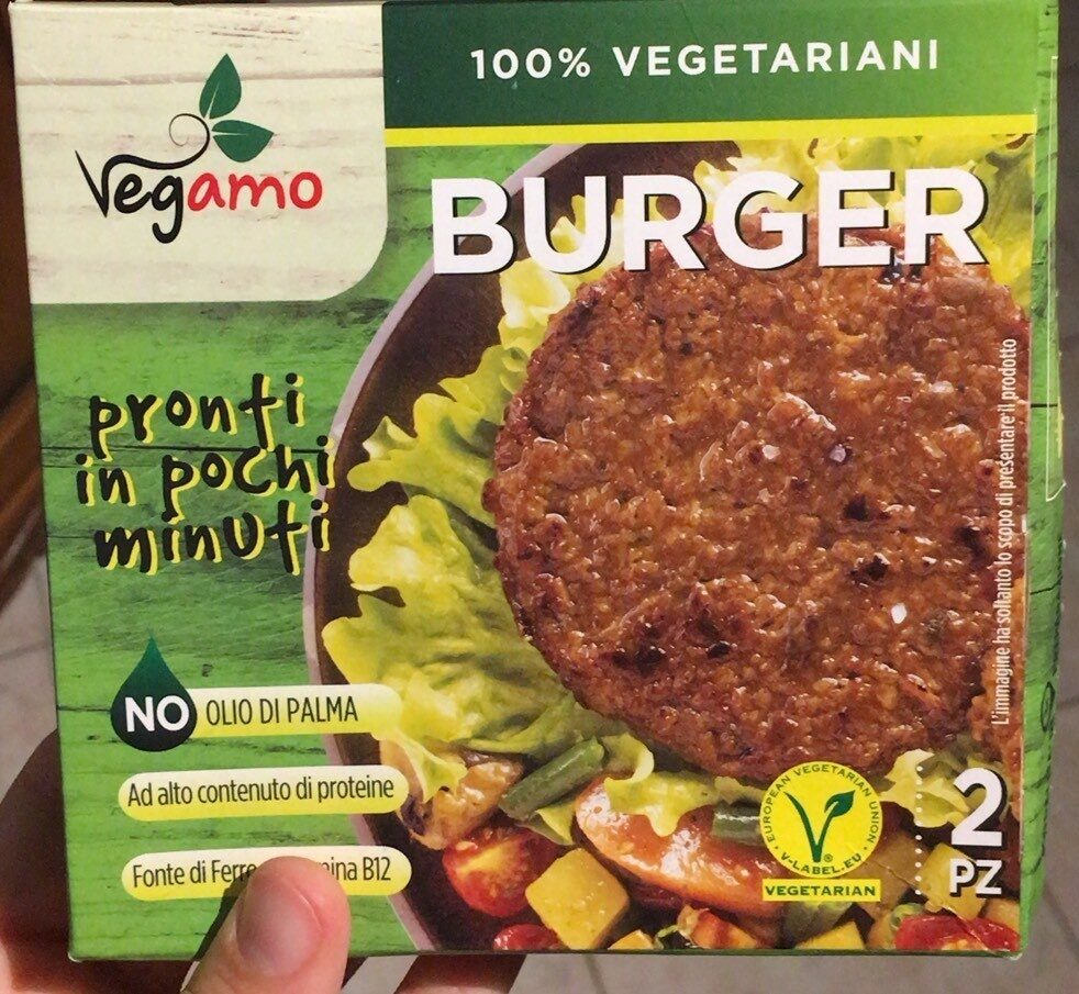 Burger vegani - Prodotto