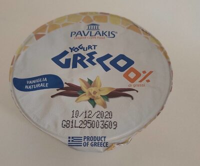 Yogurt greco - Prodotto