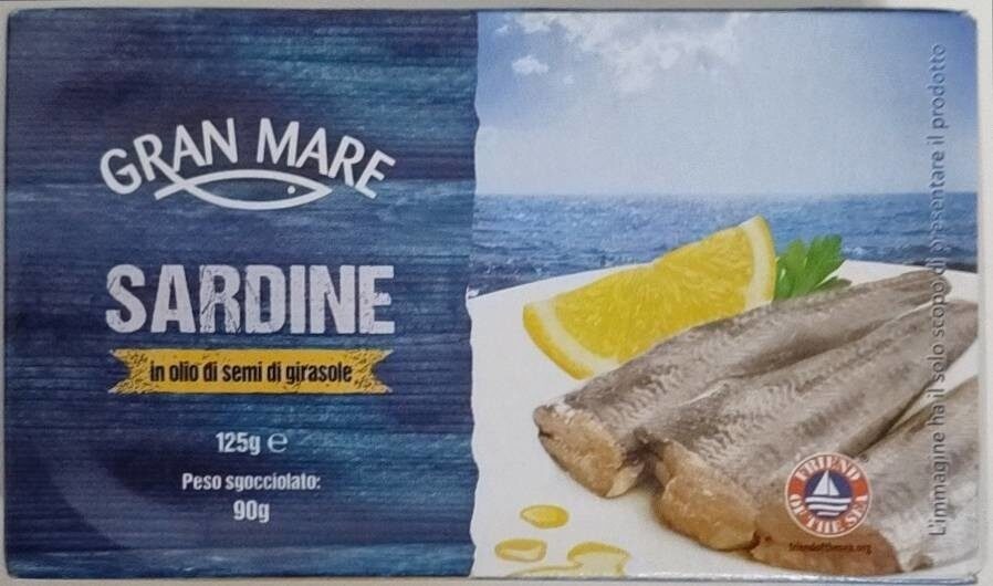 sardine - Prodotto