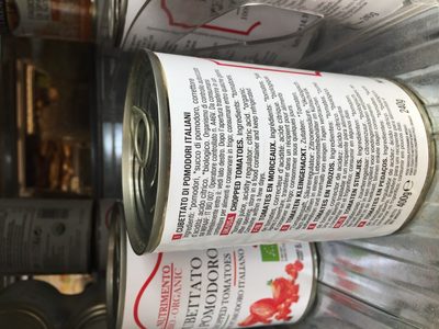 Cubettato Di Pomodoro, Tomate - Ingredienti - fr