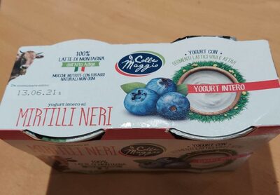 Yogurt intero mirtilli neri - Prodotto