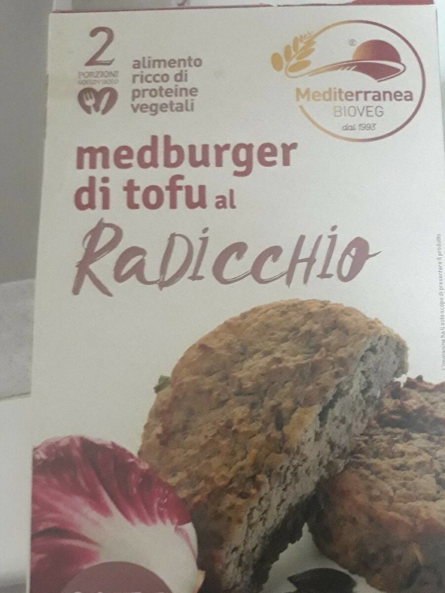 Medburger di tofu al radicchio - Product - it
