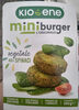 Mini burger vegetale agli spinaci - Producto