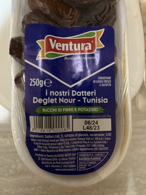 Datteri - Ingredienti