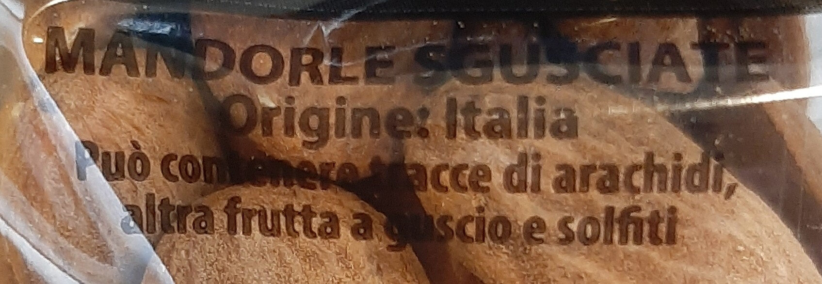 Mandorle di Sicilia - Ingredients - it