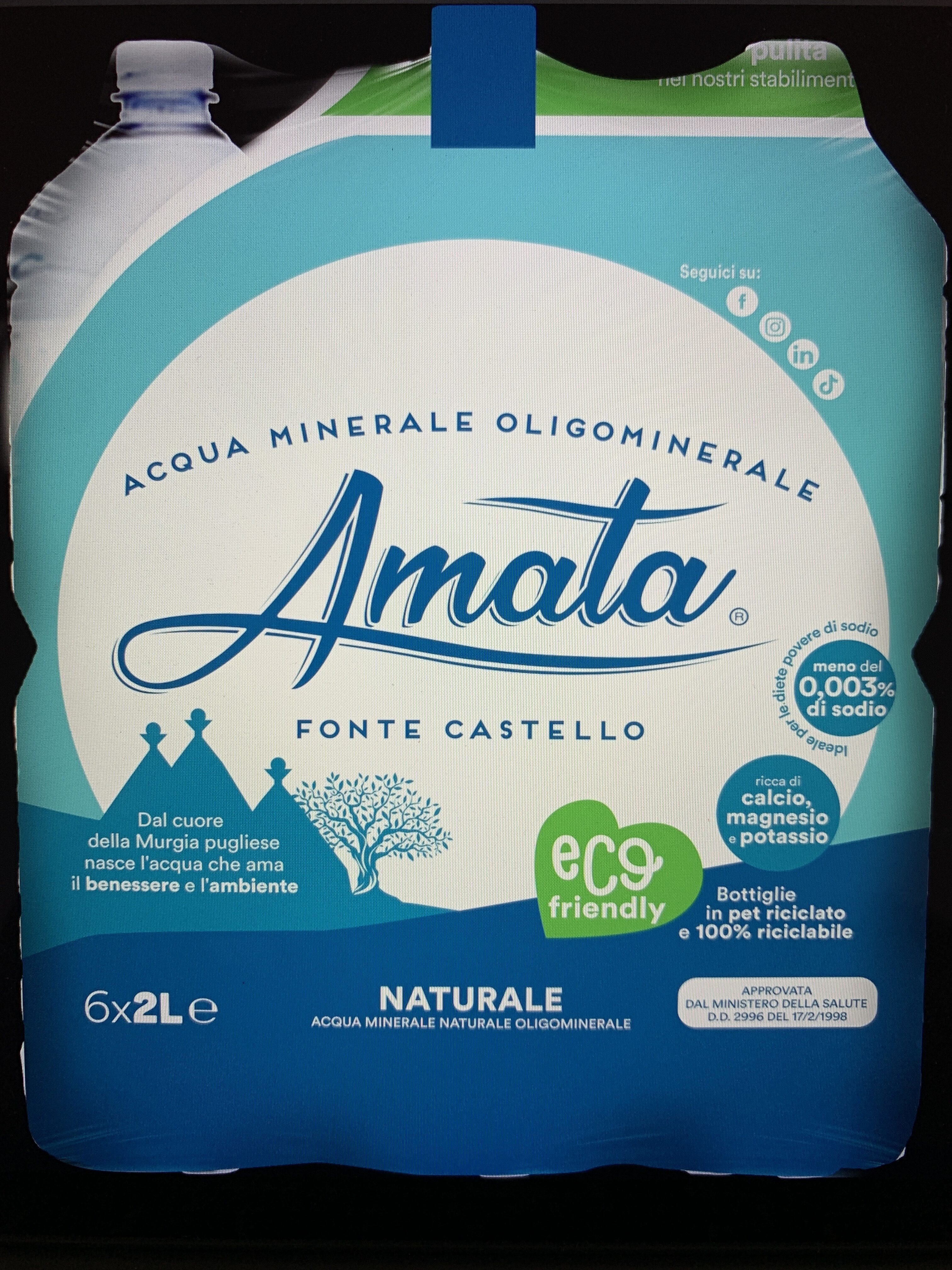 Acqua Amata - Ingredientes - en