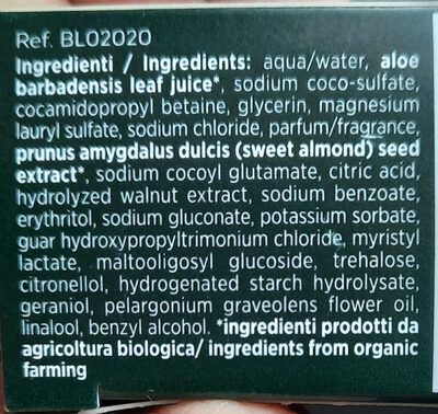 Biokao - Ingrédients