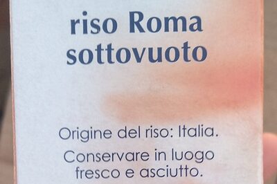 Riso Roma - Ingrédients - it