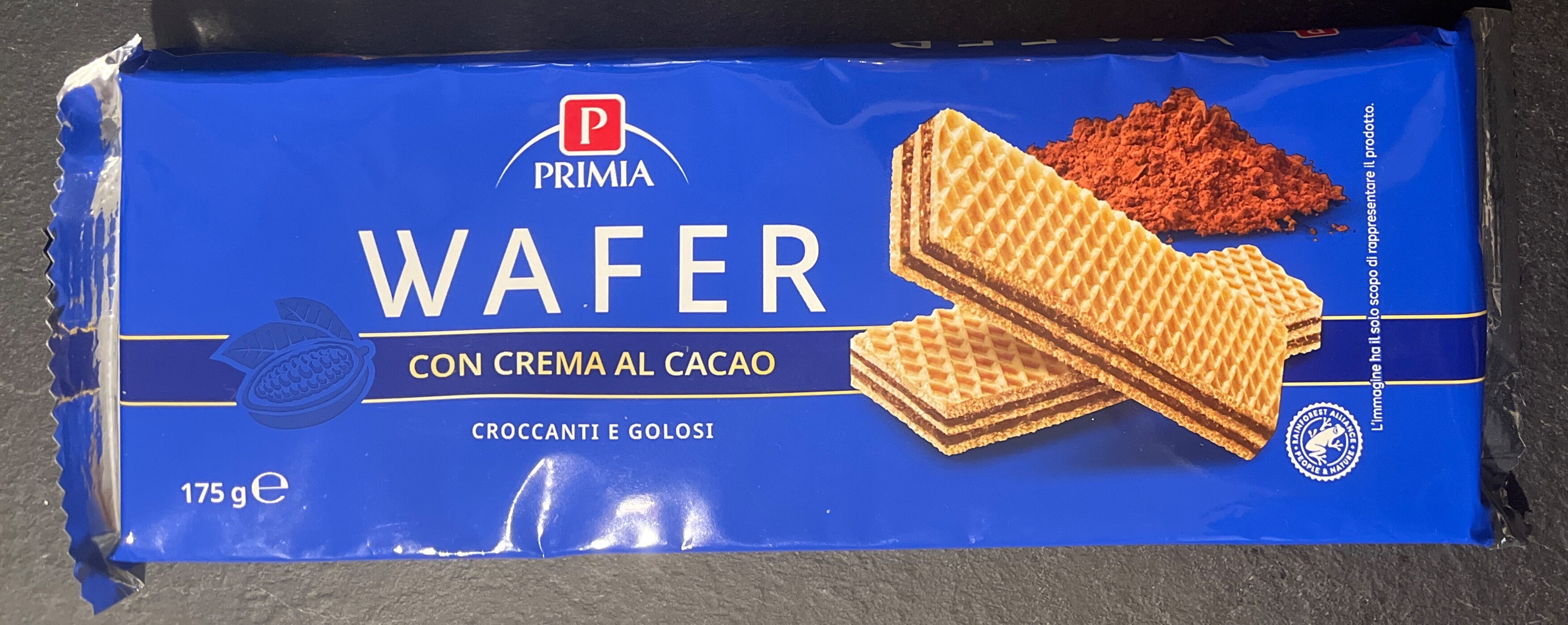 Wafer con crema al cacao - Prodotto