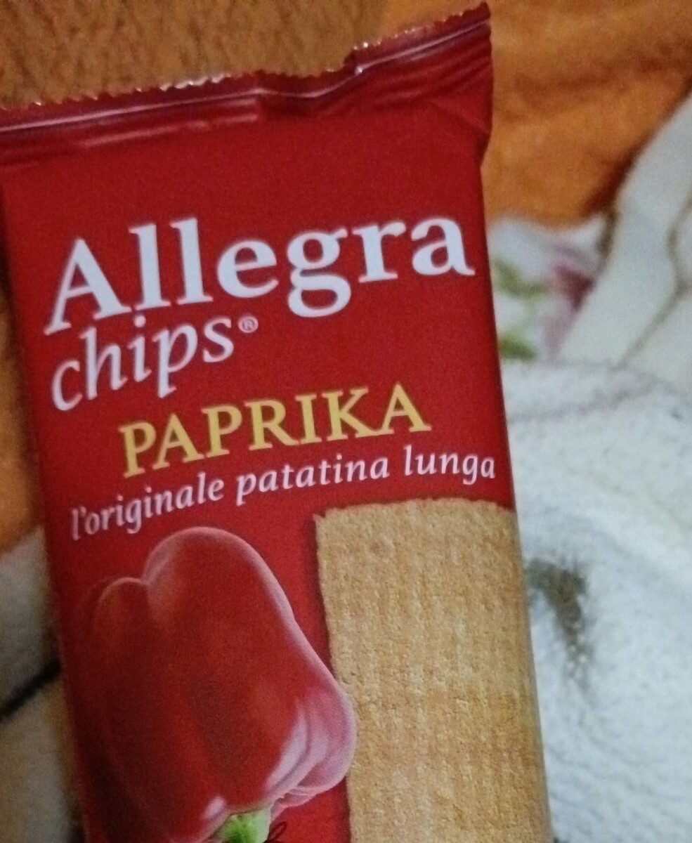Allegra Chips Paprika - Prodotto - fr