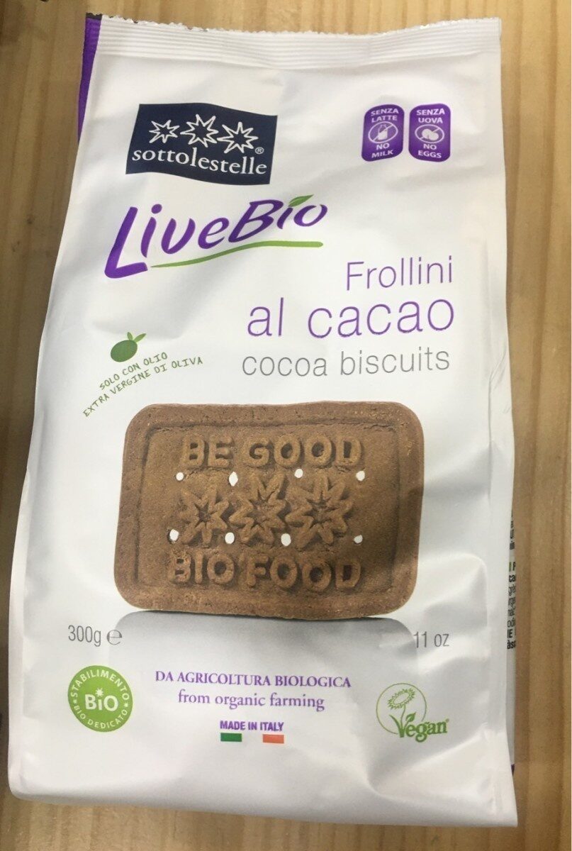 LiveBio - Frollini al cacao - Prodotto - es
