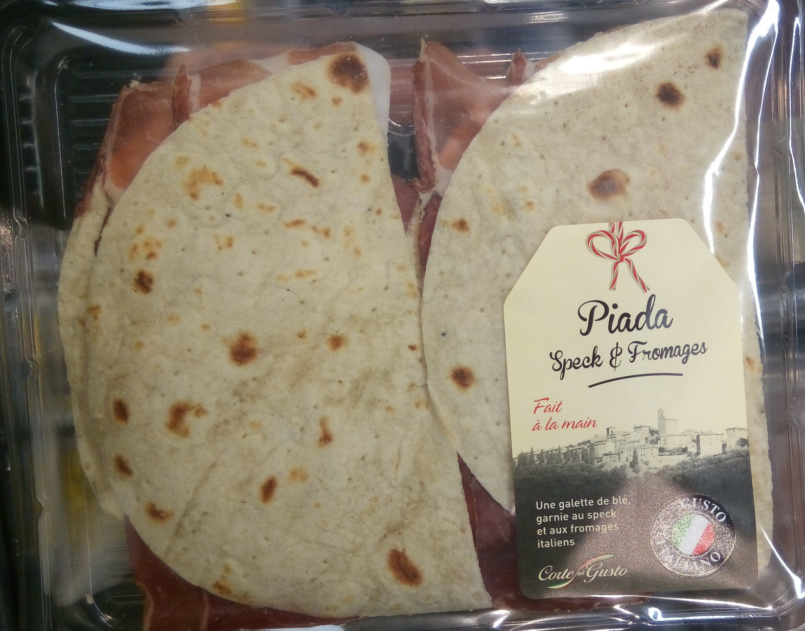Piada Speck & Fromages - Product - fr