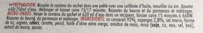 Risotto aux asperges - Ingredienti - fr