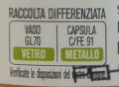 Hummus crema di ceci - Wiederverwertungsanweisungen und/oder Verpackungsinformationen - it