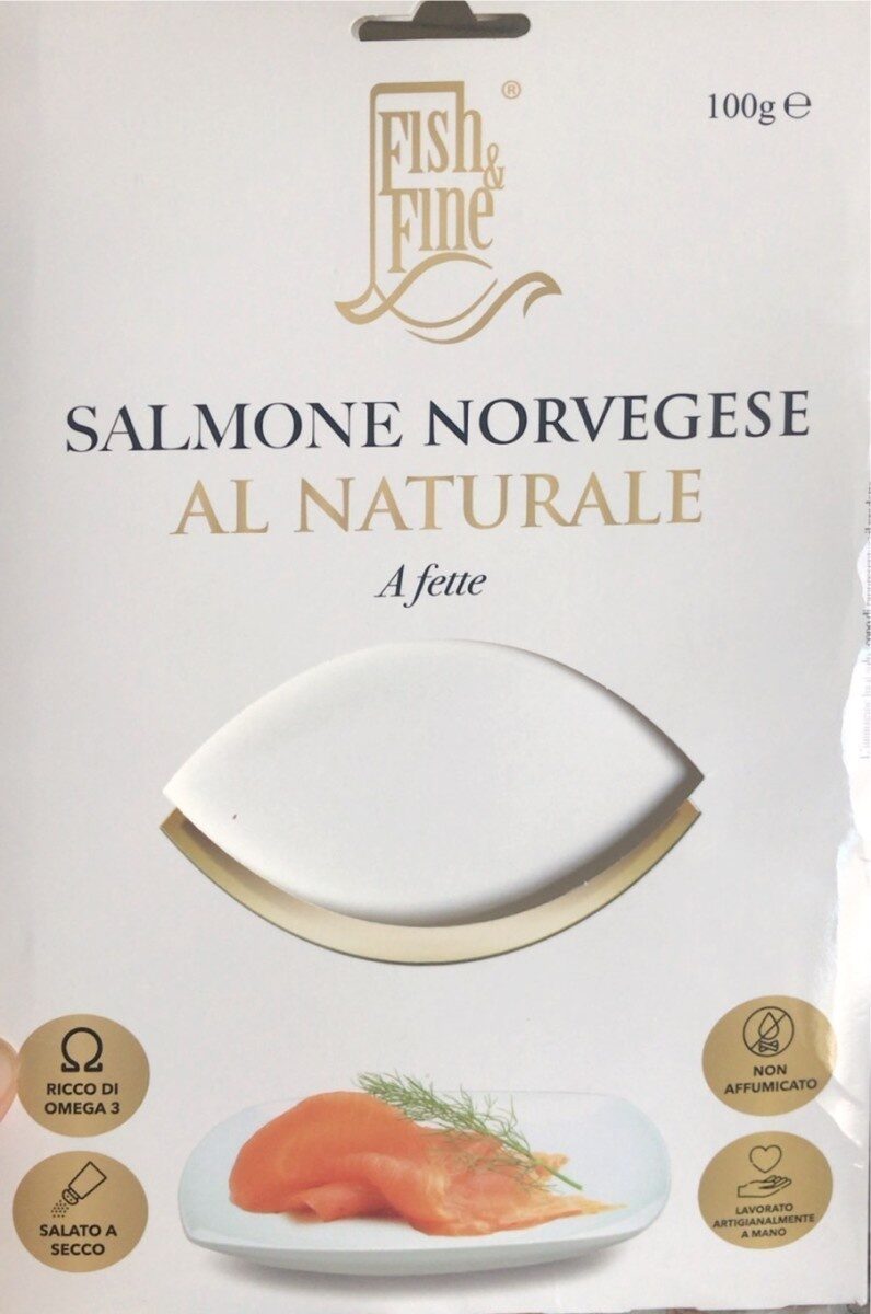 Salmone norvegese al naturale - Prodotto