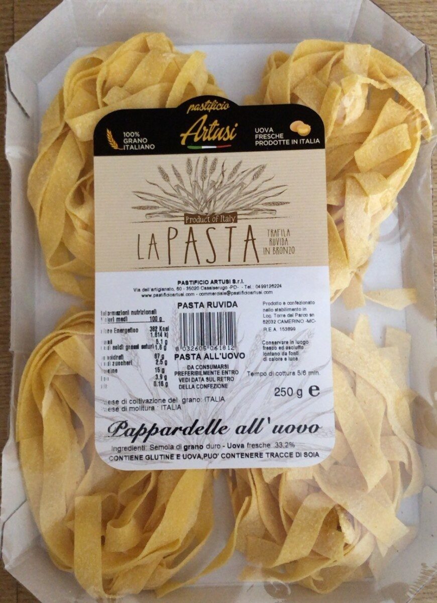 Pappardelle all’uovo - Product - it