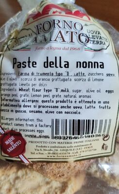 Paste della Nonna - Product - it