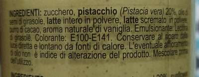 Gran Crema di pistacchio - Ingredients - it