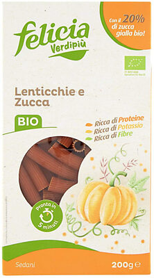 Sedani Lenticchie e Zucca - Produkt - it